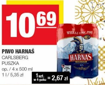 Carlsberg piwo harnaś 4x500ml