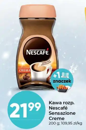 Stokrotka Nescafe kawa rozp. sensazione creme 200g oferta