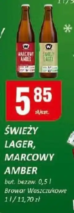 Chorten Browar Waszczukowe Świeży Lager, Marcowy Amber but. bezzw. 0,5l oferta