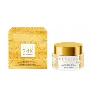 Jaśmin Dermika luxury gold 24k 65+ krem do twarzy 50ml dzień/noc rekonstruktor młodości oferta