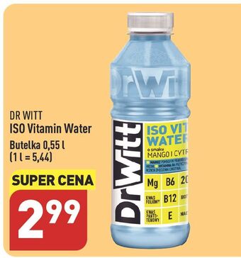 ALDI Napój o smaku mango i cytryny dr witt vitamin water oferta