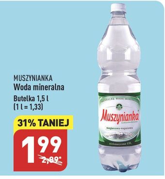 ALDI Woda gazowana muszynianka oferta