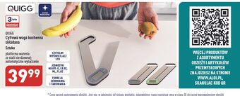 ALDI Waga składana kuchenna cyfrowa quigg oferta