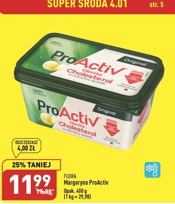 ALDI Margaryna flora pro-activ oferta