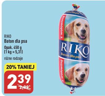 ALDI Baton dla psa z wołowiną riko oferta