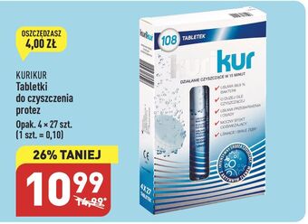 ALDI Tabletki do czyszczenia protez kurikur oferta
