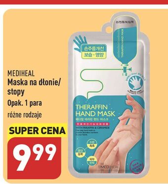 ALDI Maseczka na dłonie theraffin mediheal oferta