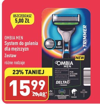 ALDI Maszynka do golenia ombia men oferta