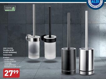 ALDI Szczotka do wc stojąca home creation oferta