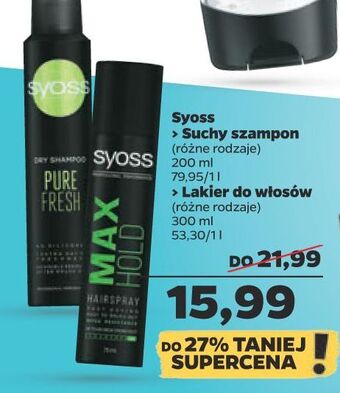 Netto Lakier do włosów syoss max hold oferta