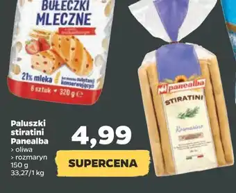 Netto Paluszki chlebowe stiratini z oliwą olwek panealba oferta