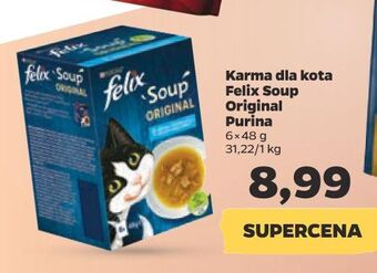 Netto Karma dla kota dorsz tuńczyk purina felix soup original oferta