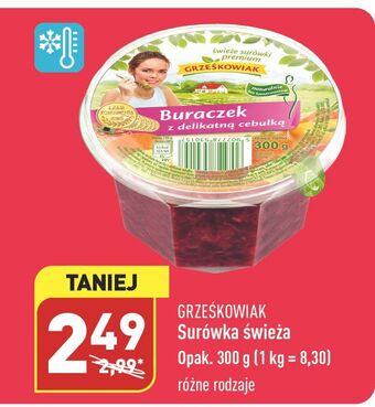 ALDI Surówka buraczek z delikatną cebulką grześkowiak oferta