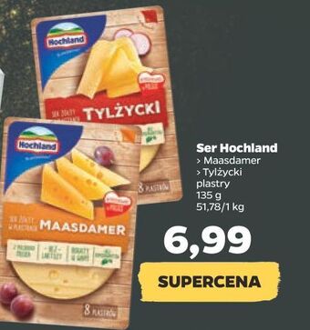 Netto Ser maasdamer plastry hochland oferta