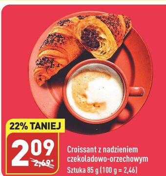 ALDI Croissant czekoladowo-orzechowy oferta
