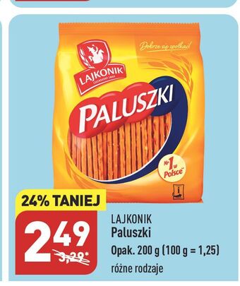 ALDI Paluszki słone lajkonik oferta