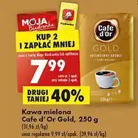 Biedronka Kawa mielona cafe d'or gold 250g oferta