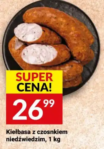 Twój Market Kiełbasa z czosnkiem niedźwiedzim 1kg oferta