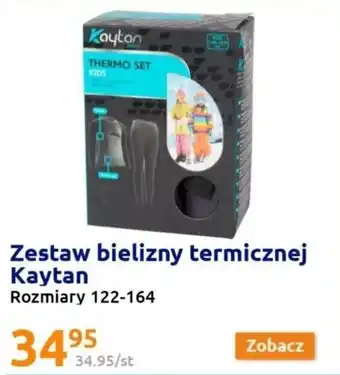 Action Kaytan Zestaw bielizny termicznej Rozmiar 122-164 oferta