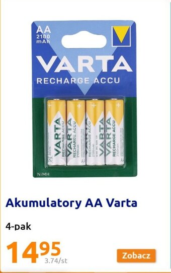 Action Varta Akumulatory AA 4-pak oferta