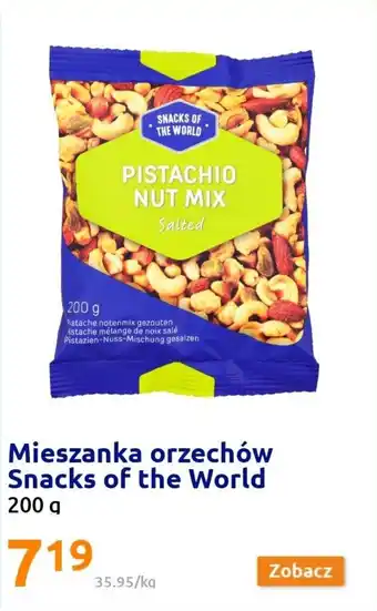 Action Snack of the World Mieszanka orzechów 200g oferta