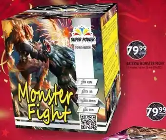 Stokrotka Bateria Monster Fight 25 strzałów kaliber 22mm oferta