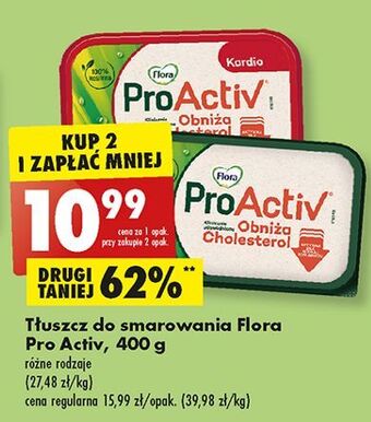 Biedronka Margaryna kardio flora pro-activ oferta