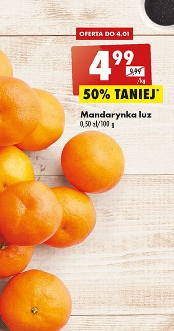Biedronka Mandarynki oferta