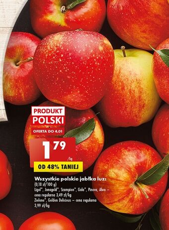 Biedronka Jabłka zielone oferta