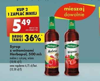 Biedronka Syrop wiśniowy herbapol oferta