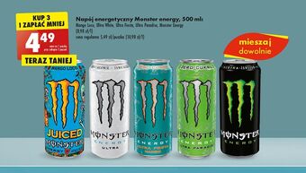 Biedronka Napój energetyczny monster energy ultra paradise oferta