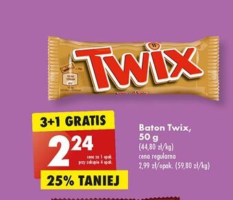 Biedronka Baton twix oferta