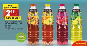 Biedronka Napój o smaku brzoskwiniowym remsey ice tea oferta