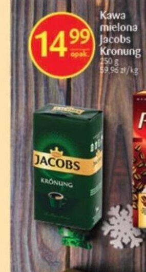 Delikatesy Centrum Jacobs Kronung Kawa mielona 250g oferta