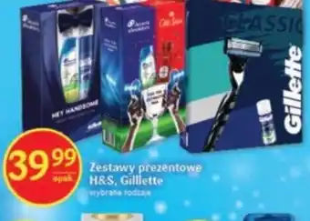 Delikatesy Centrum Gilette Zestaw prezentowy H&S wybrane rodzaje oferta