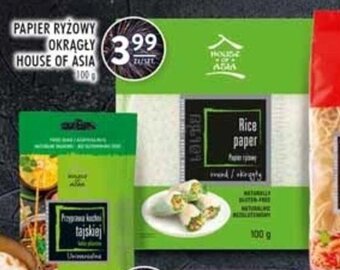 House of Asia Papier ryżowy okrągły, 100g