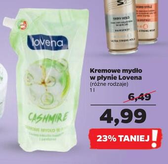 Netto Kremowe mydło w płynie lovena oferta