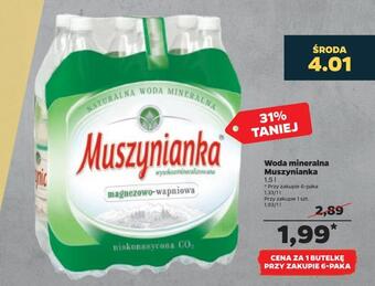 Netto Woda mineralna muszynianka oferta