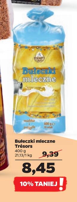 Netto Bułeczki mleczne trésors oferta