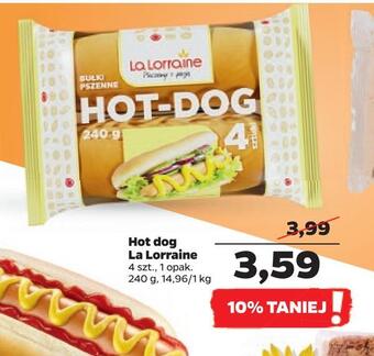 Netto Hot dog la lorraine oferta