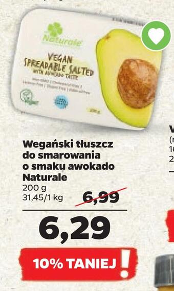 Netto Wegański tłuszcz do smarowania o smaku awokado naturale oferta