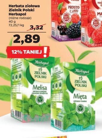 Netto Herbata ziołowa zielnik polski herbapol oferta