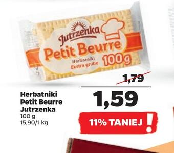 Netto Herbatniki petit beurre jutrzenka oferta