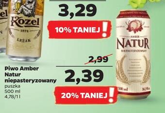 Netto Piwo amber natur niepasteryzowany oferta