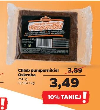 Chleb pumpernikiel oskroba
