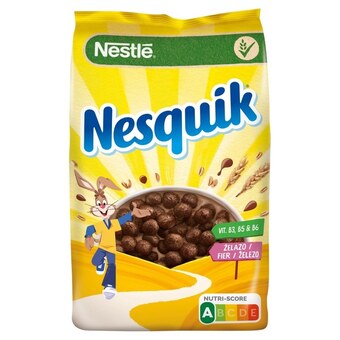 Delikatesy Centrum Nestlé nesquik zbożowe kuleczki o smaku czekoladowym 250 g oferta