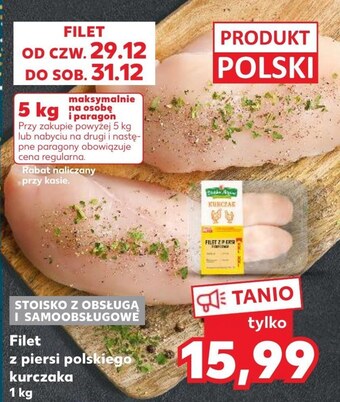 Kaufland Filet z kurczaka oferta