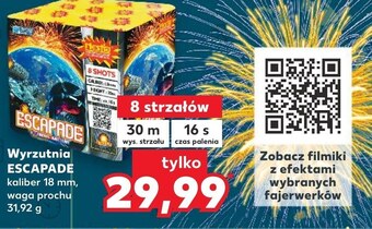 Kaufland Wyrzutnia fajerwerków oferta