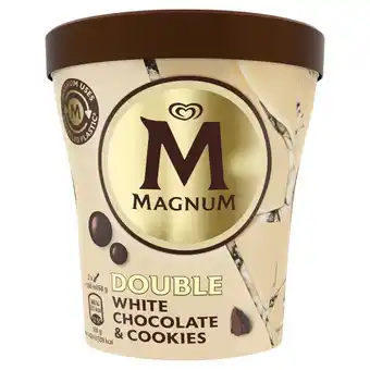 Kaufland Magnum double white chocolate & cookies lody 440 ml oferta