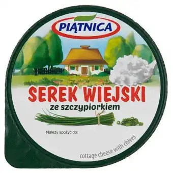 Delikatesy Centrum Piątnica serek wiejski ze szczypiorkiem 150 g oferta